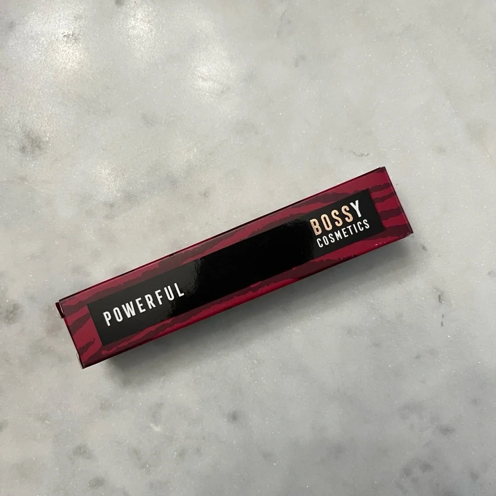 New NWT Bossy Cosmetics‎ Liquid Lipstick POWERFUL Power Women Essentials Makeup